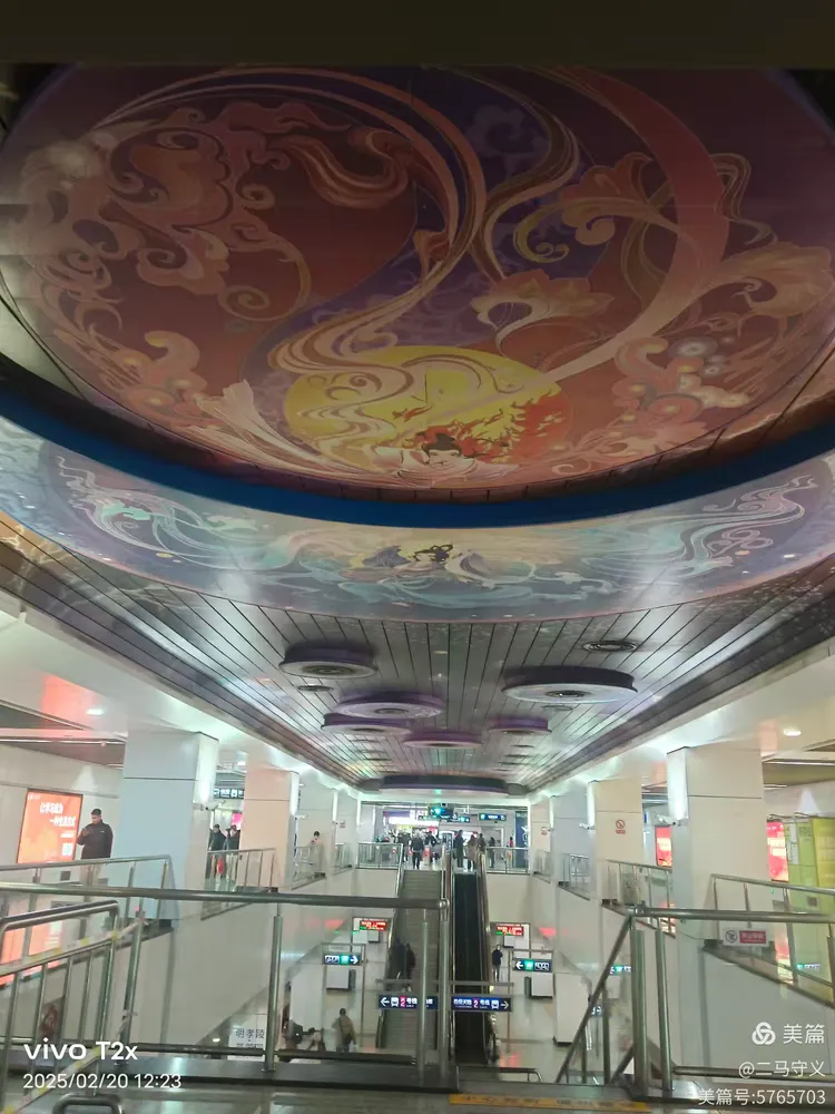 南京地铁2号线10座文化墙